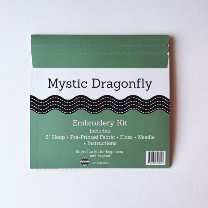 Embroidery Kit - Rikrack - Mystic Dragonfly