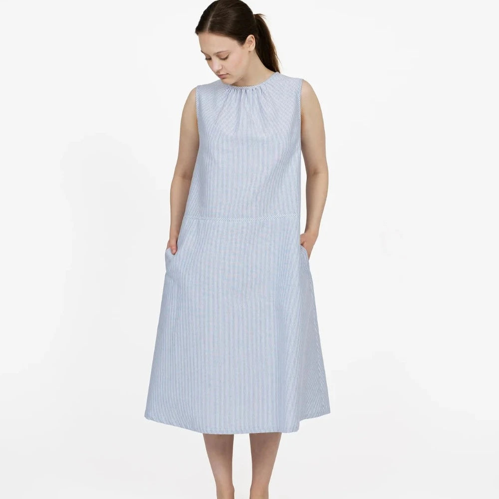The Assembly Line - Drop Waist Dress  Ray Stitch