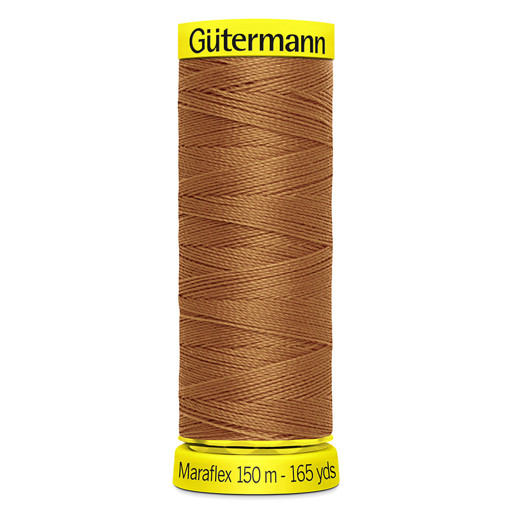 Gütermann Maraflex Elastic Sewing Thread 150m - Burnt Orange
