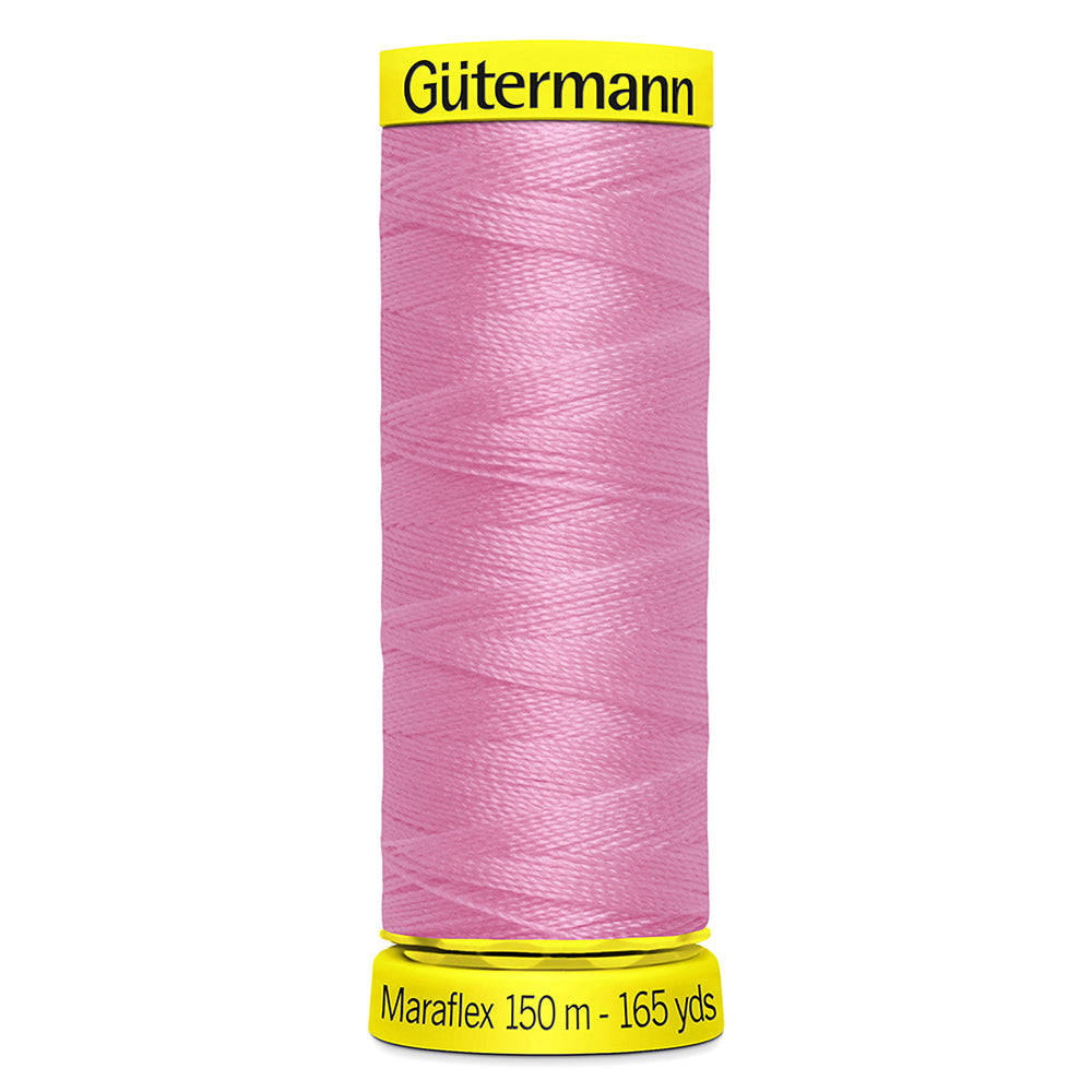 Gütermann Maraflex Elastic Sewing Thread 150m - Rose Pink