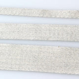 Cotton Herringbone Tape - 001 Pale Grey