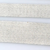 Cotton Herringbone Tape - 001 Pale Grey