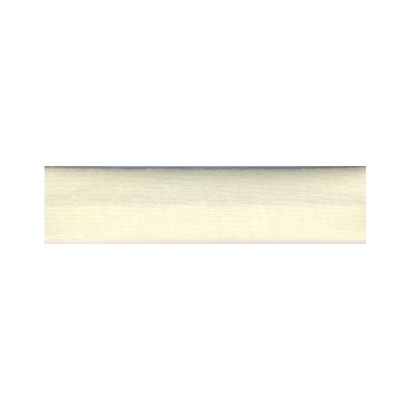 Cotton Stretch Jersey Binding 18mm - Cream