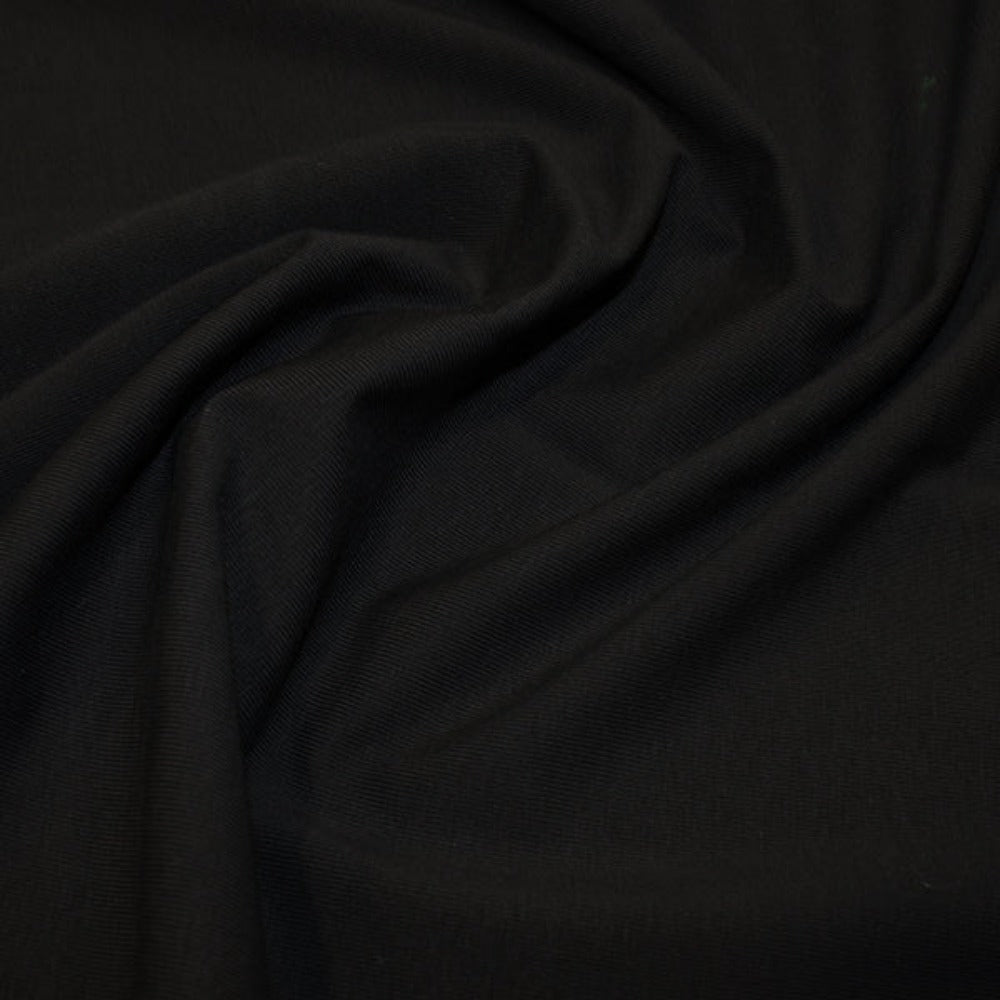 Organic Cotton Jersey - Black
