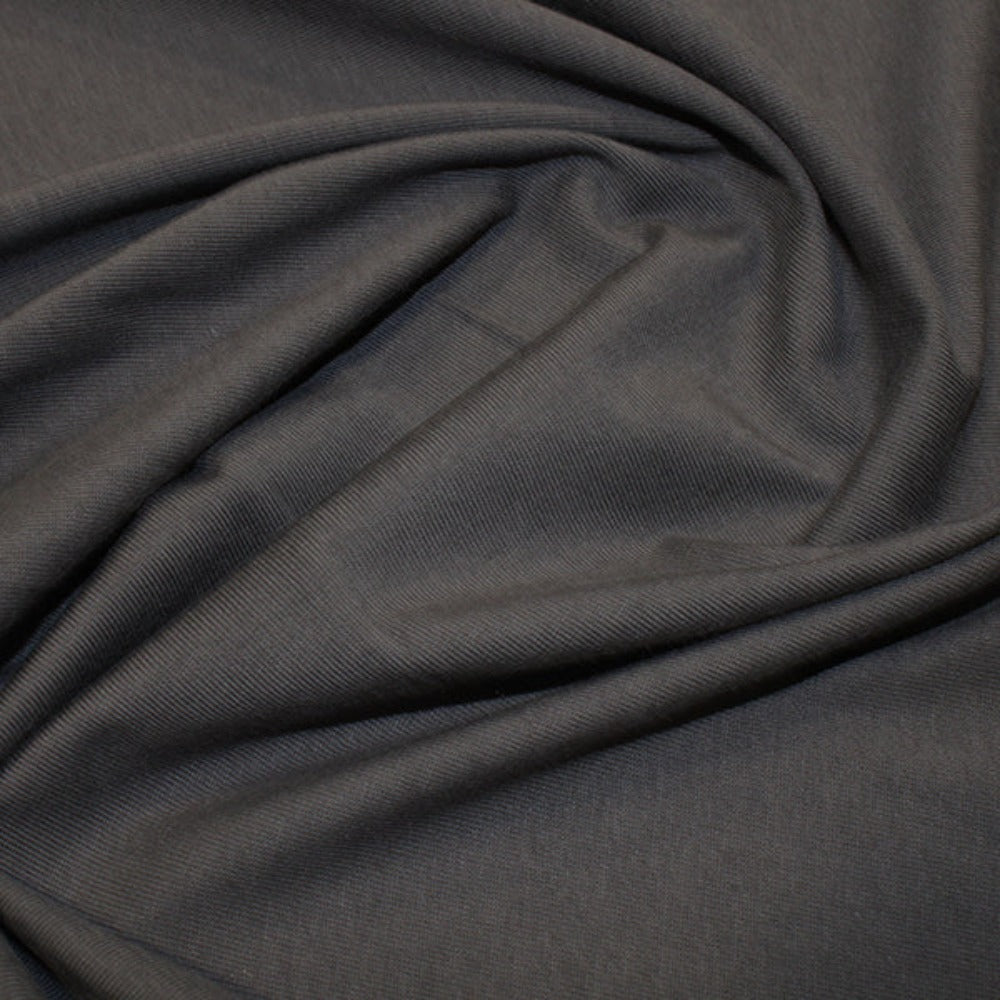 Organic Cotton Jersey - Dark Grey