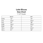 Anna Allen Clothing - Lotte Blouse - PDF Pattern