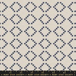 Alexia Marcelle Abegg of Ruby Star - Warp and Weft Wovens - Parade - Natural/Navy
