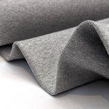 Organic Cotton Sweatshirt Ribbing - Grey Marl