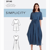 Simplicity 9140 - Relaxed Dress