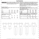 McCall's 8028 - Romper and Jumpsuit
