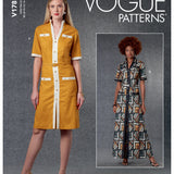Vogue Patterns - Shirt Dresses with Belt - 1781