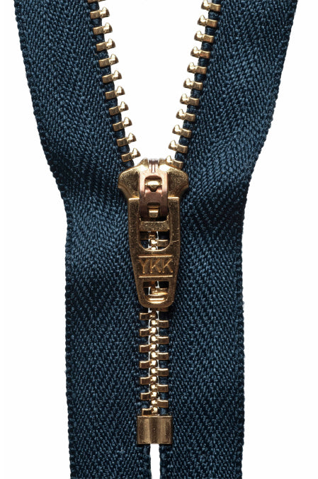 Brass Jeans Zip - Dark Navy 560