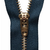 Brass Jeans Zip - Dark Navy 560
