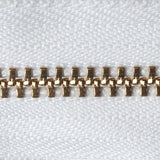 Brass Jeans Zip - White 501