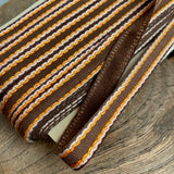 Vintage Stitched Trim - Brown