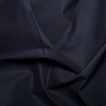 plain wide crisp cotton fabric in navy blue
