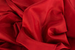 Red acetate lining fabric