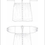 Birgitta Helmersson - Zero Waste Gather Dress - PDF Pattern