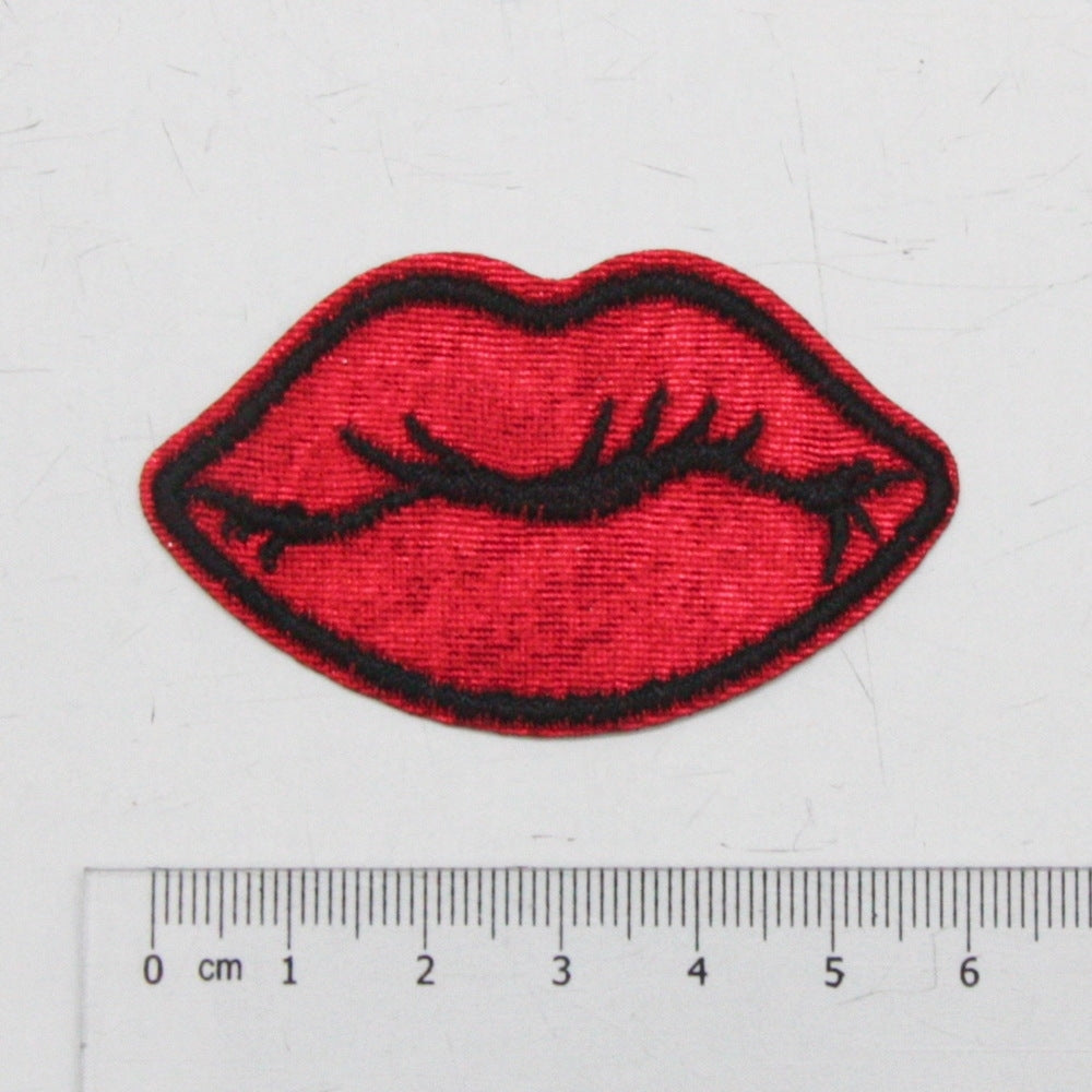 Iron-On Patch - Red Kiss