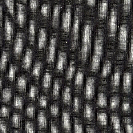linen cotton mix medium weight fabric in black