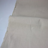 natural ivory heavy weight cotton denim fabric