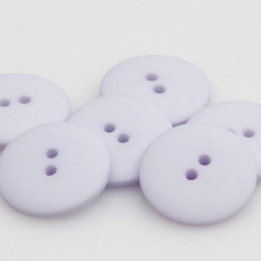 Satin Polyester Buttons - Pale Lilac