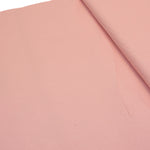 plain wide crisp cotton fabric in pale pink