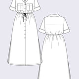 Named Clothing - Reeta Midi Shirt Dress