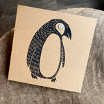 Rowen Griephan - Hand Printed Christmas Cards - Penguin