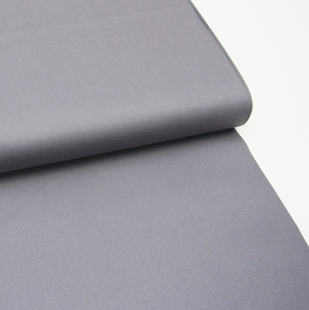 Sevenberry Cotton Twill - 224 Steel | Plain Fabrics | Ray Stitch