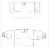 Birgitta Helmersson - Zero Waste Soft Blouse and Dress - PDF Pattern