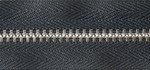 Metal Trouser Zip - Black 580