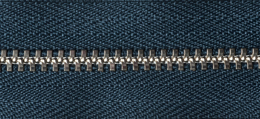Metal Trouser Zip - Dark Navy 560