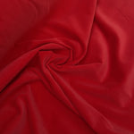 Cotton Velvet - Red