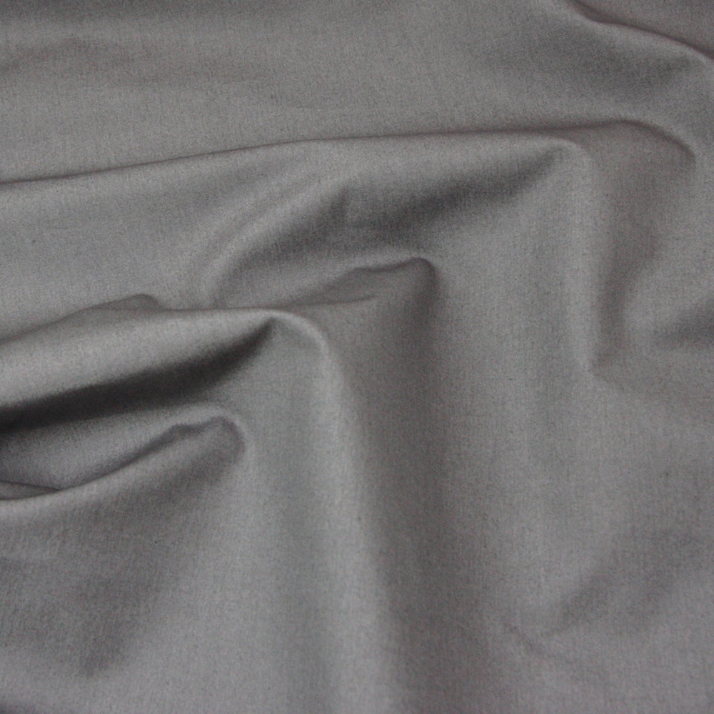 grey water proof british waxed cotton oil cloth fabric