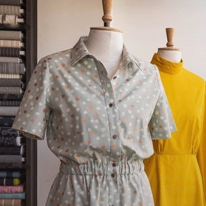 First Light - Pewter Dots