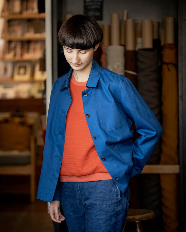 Ottoline Jacket in Light Cotton Twill