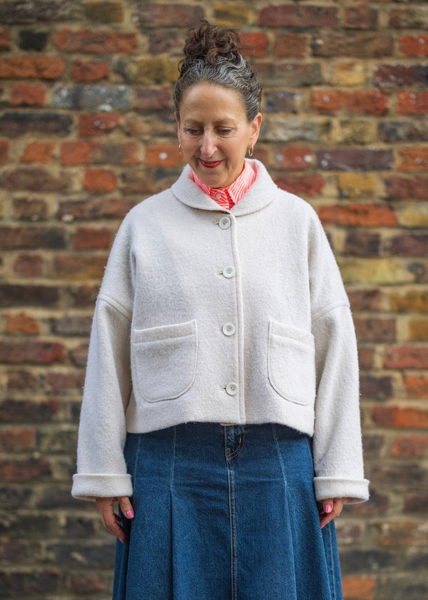 Boiled Wool Sanda Jacket