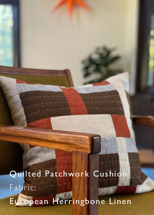 Patchwork Quilted Cushion
