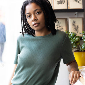 Cotton Pointelle Jersey