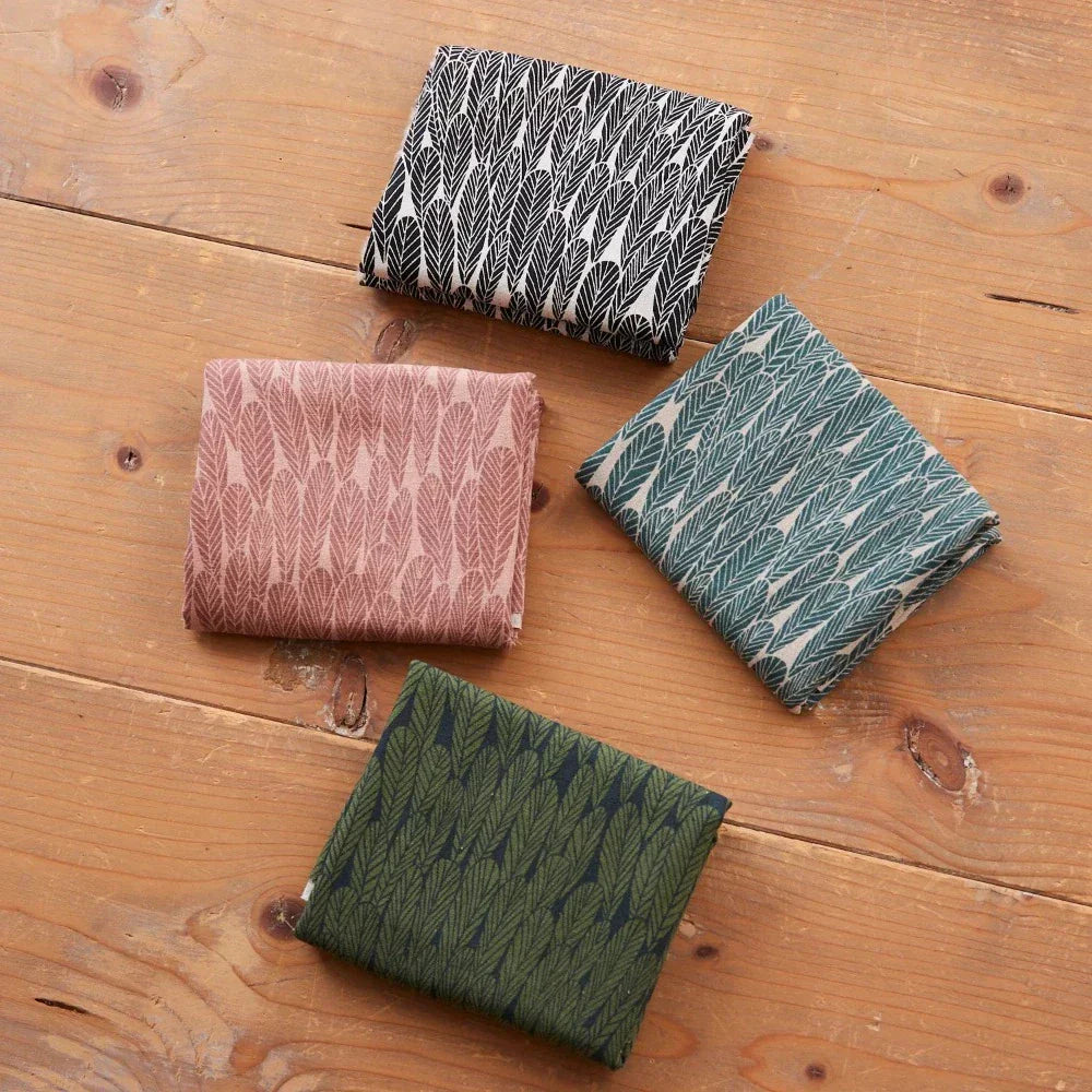 Lightweight Canvas - Bookhou - Leaf - Green