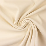 Cotton Sweatshirt Ribbed Cuffing - 009 Ivory