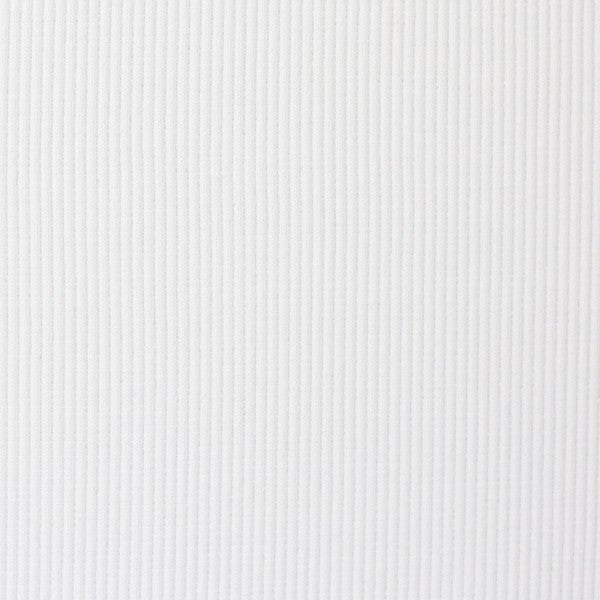Cotton Ribbing - 011 White