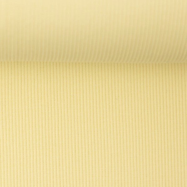 Cotton Ribbing - 112 Light Yellow