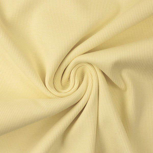 Cotton Ribbing - 112 Light Yellow