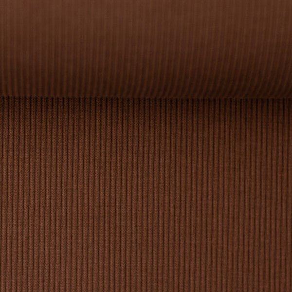 Cotton Ribbing - 177 Brown