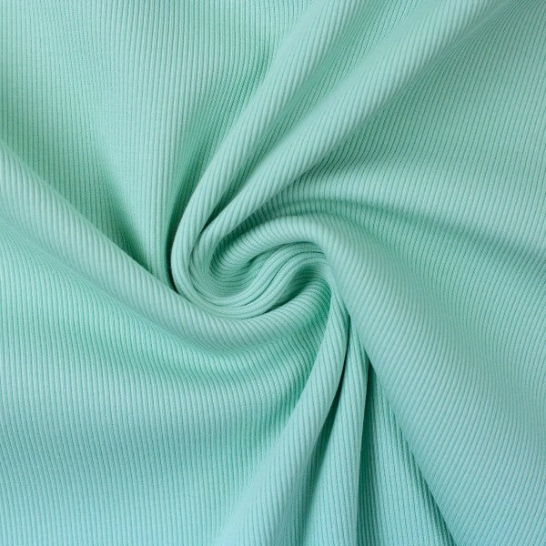 Cotton Ribbing - 260 Pastel Mint