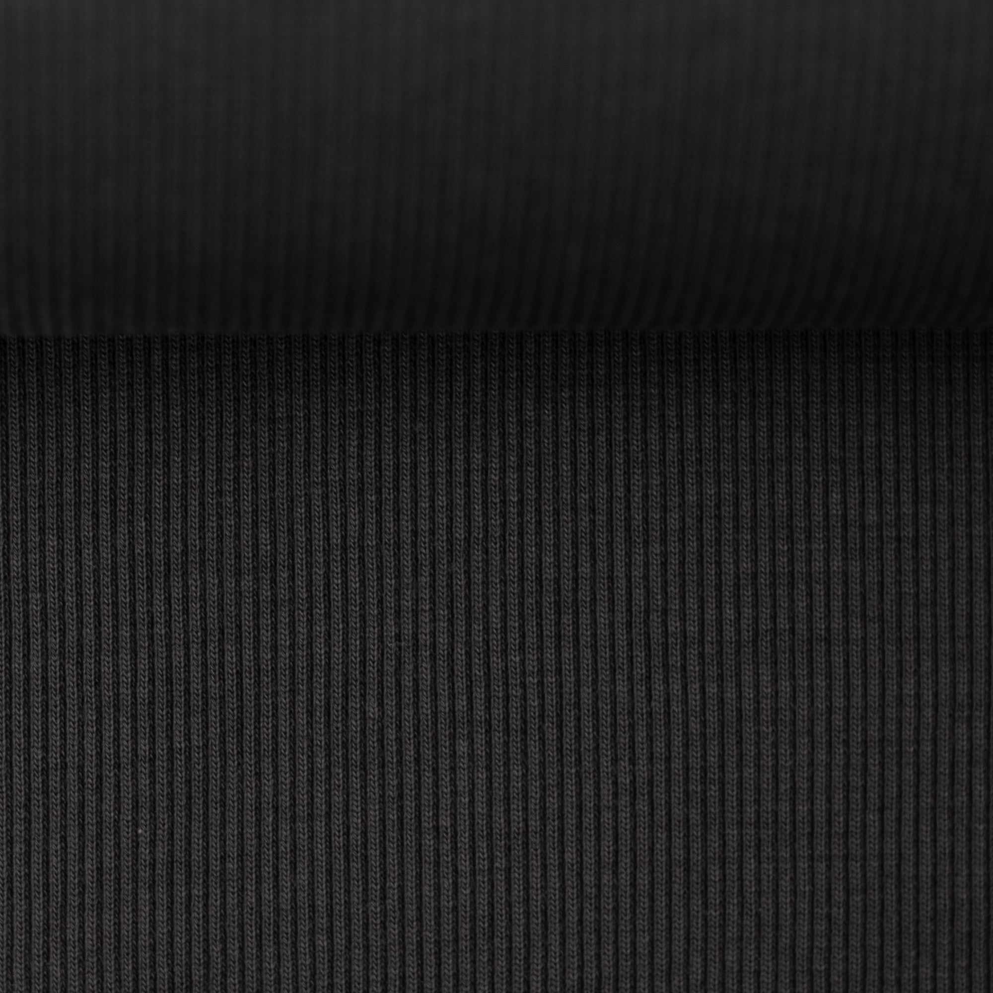 Cotton Ribbing - 790 Anthracite Grey