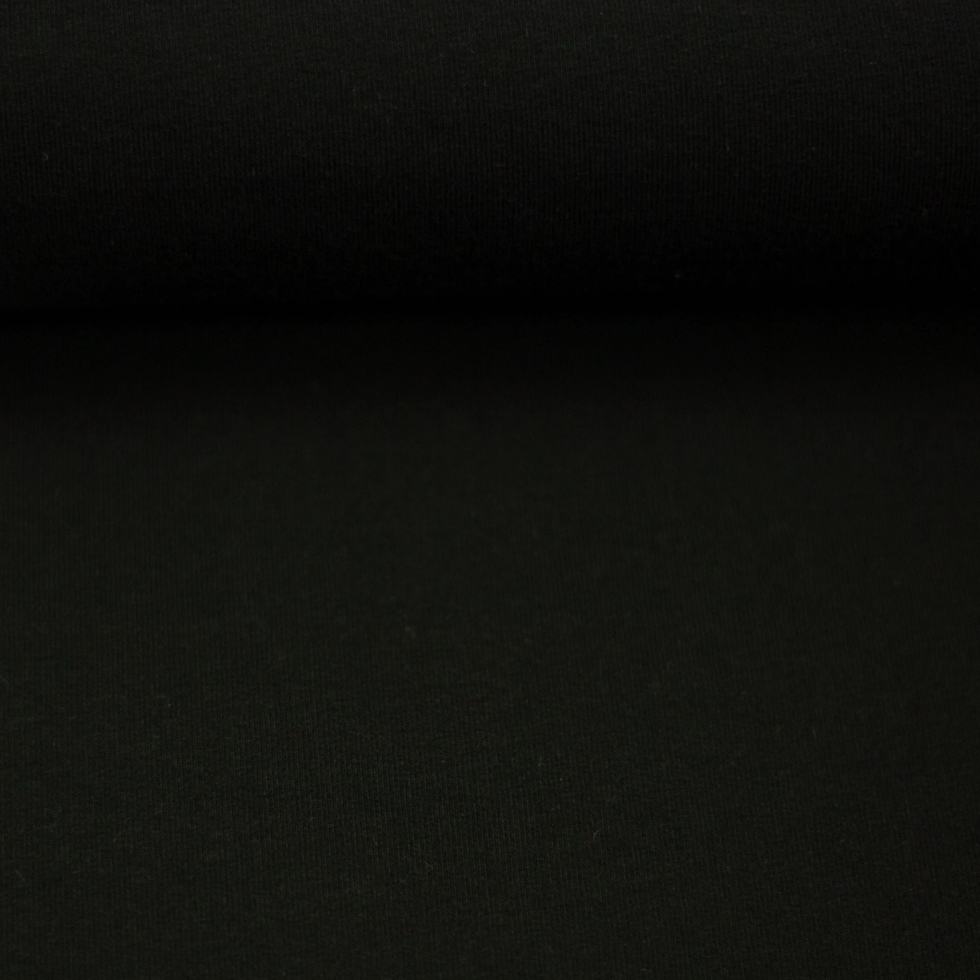 Medium Weight Cotton Terry - Black