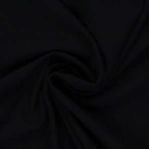 Medium Weight Cotton Terry - Black